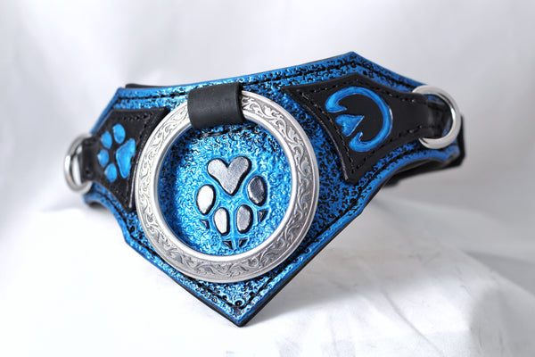 "Meadow" Pet Play Bondage Leather Collar