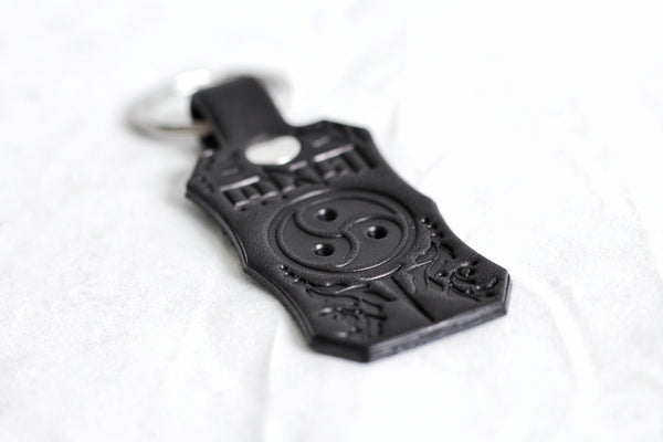 BDSM Symbol Triskelion Keychain