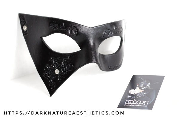 "Deep Abyss" Lucia Leather Mask