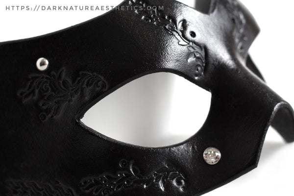 "Deep Abyss" Magna Leather Mask