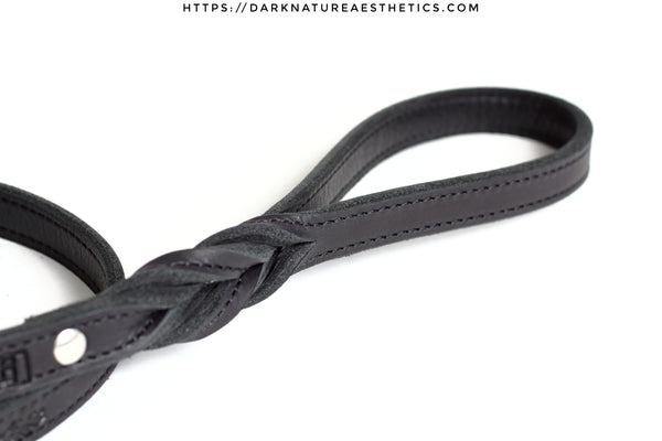 "Carnal Sins" BLACKout Leather Bondage Leash