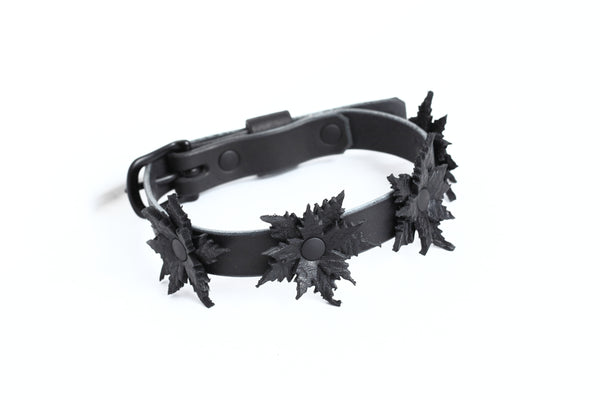 "Dark Nebula" Cosmic Petals Fashion Night Collar