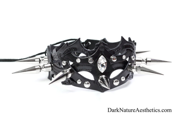 "Deep Abyss" Wrath Spiked Black Crown