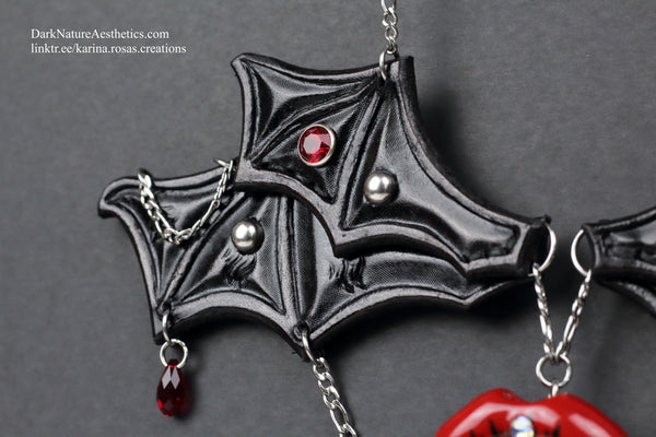 "Bloody Delicious" Vampire Necklace Artist Collaboration