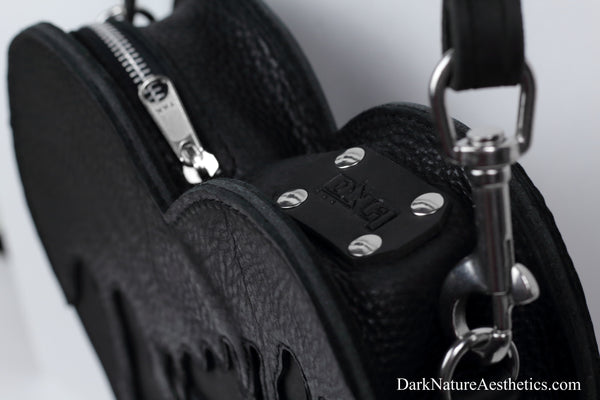 Pitch Black "Bleeding Heart" Shoulder Bag
