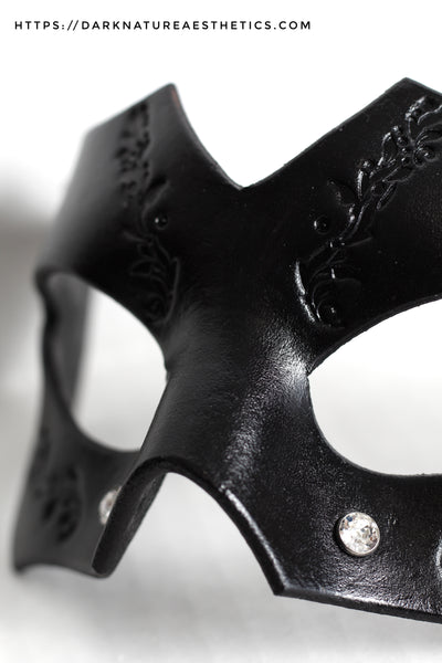 "Deep Abyss" Magna Leather Mask