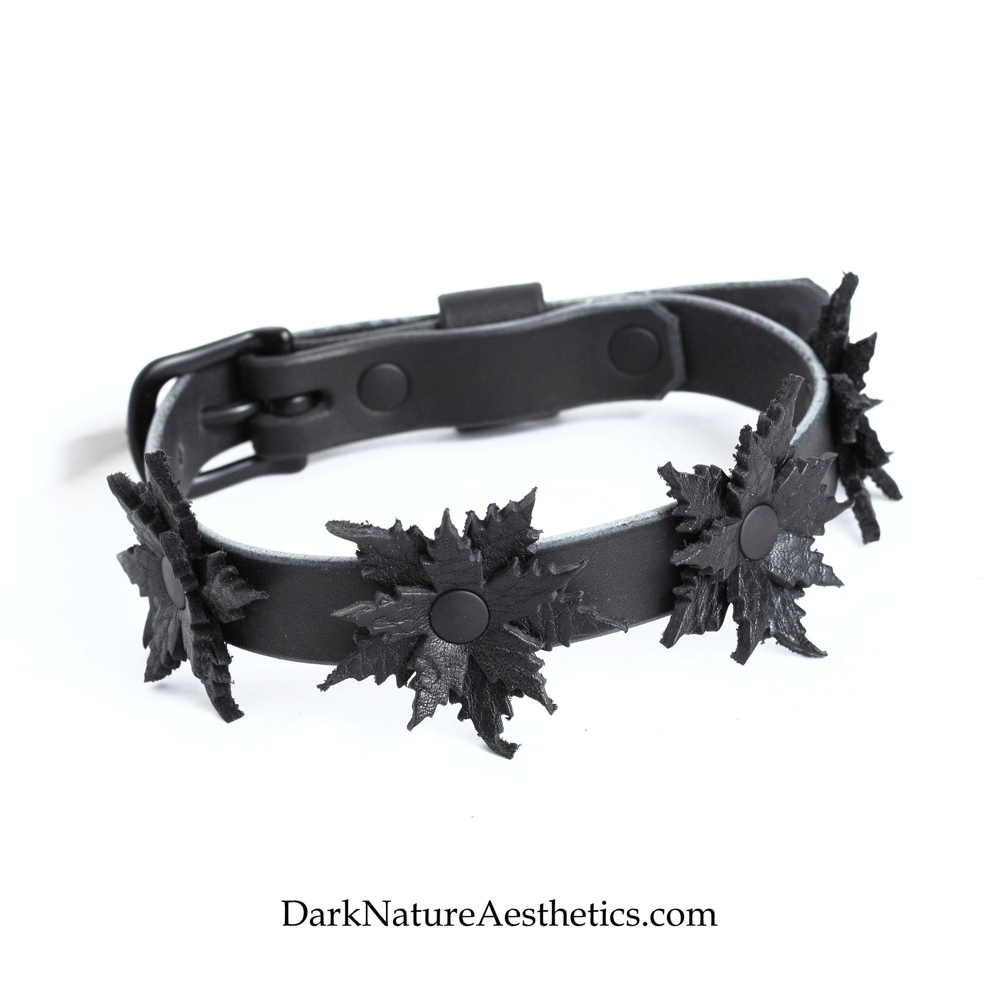 "Dark Nebula" Cosmic Petals Fashion Night Collar